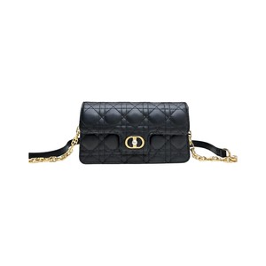 Dior Lady Mini in Cannage Lambskin with Magnetic Snap for Hand Shoulder Carry