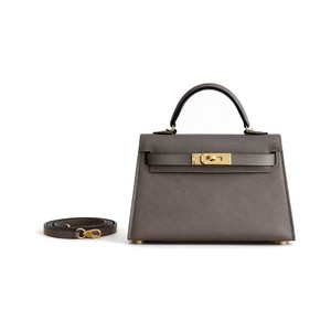 Hermes Kelly Mini 2 in Epsom Leather with Twist Lock Flap Closure for Handheld and Shoulder Carry