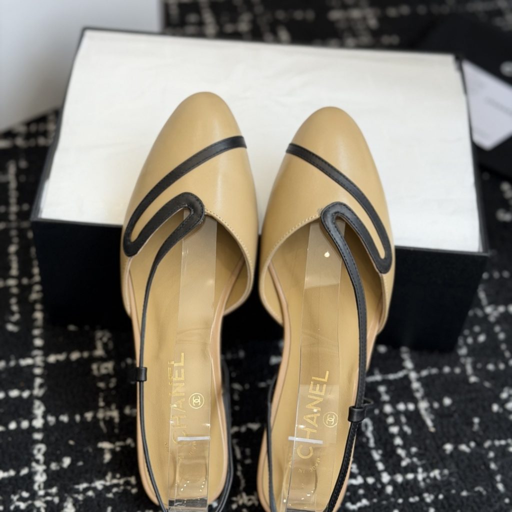 CHANEL Ankle-Strap Flat Sandals in Genuine Lambskin with Calfskin Lining and Durable Rubber Sole