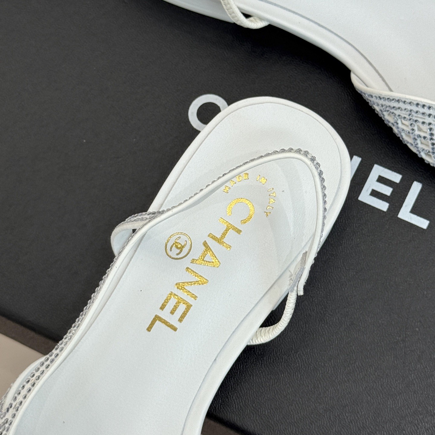 CHANEL Double C Square Toe Glossy Leather Flat Loafers in Genuine Lambskin Italian Suede Sole P