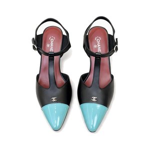 CHANEL Ankle-Strap Flat Sandals in Genuine Lambskin with Calfskin Lining and Durable Rubber Sole