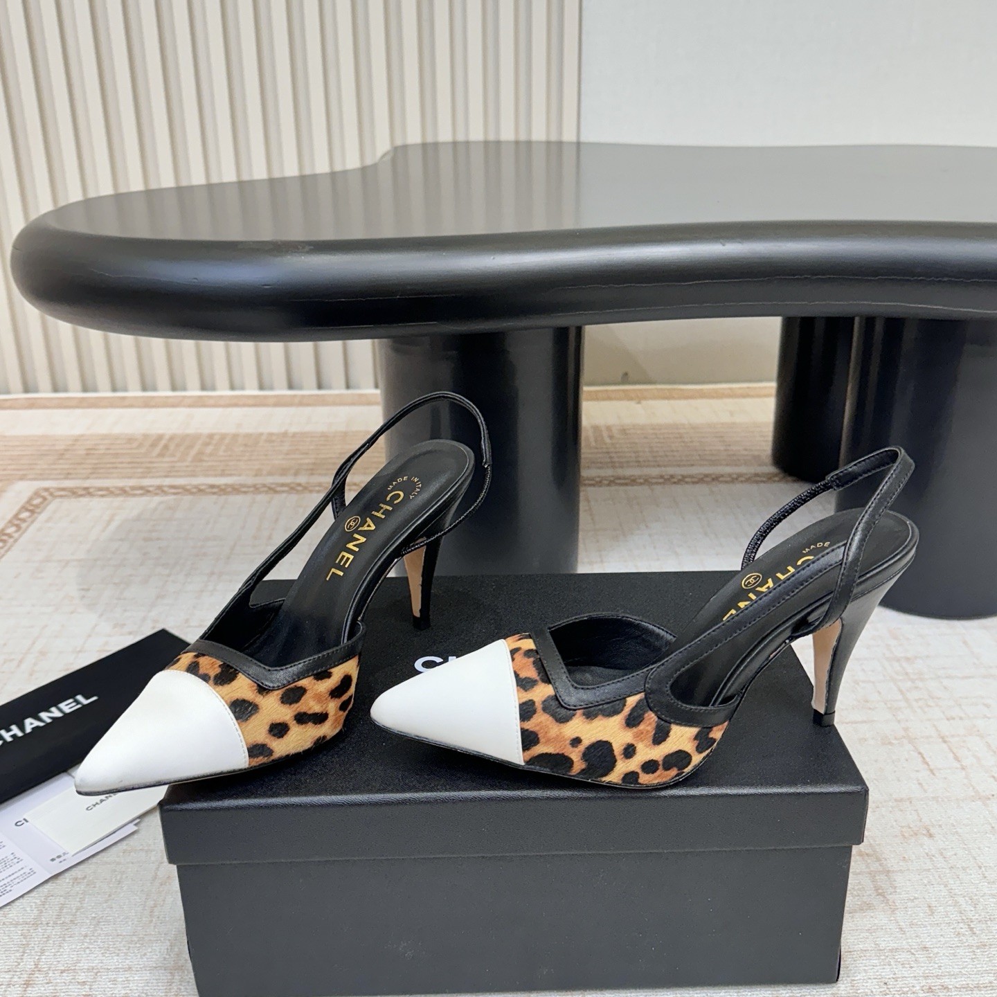 CHANEL Ankle-Strap Flat Sandals in Genuine Lambskin with Calfskin Lining and Durable Rubber Sole