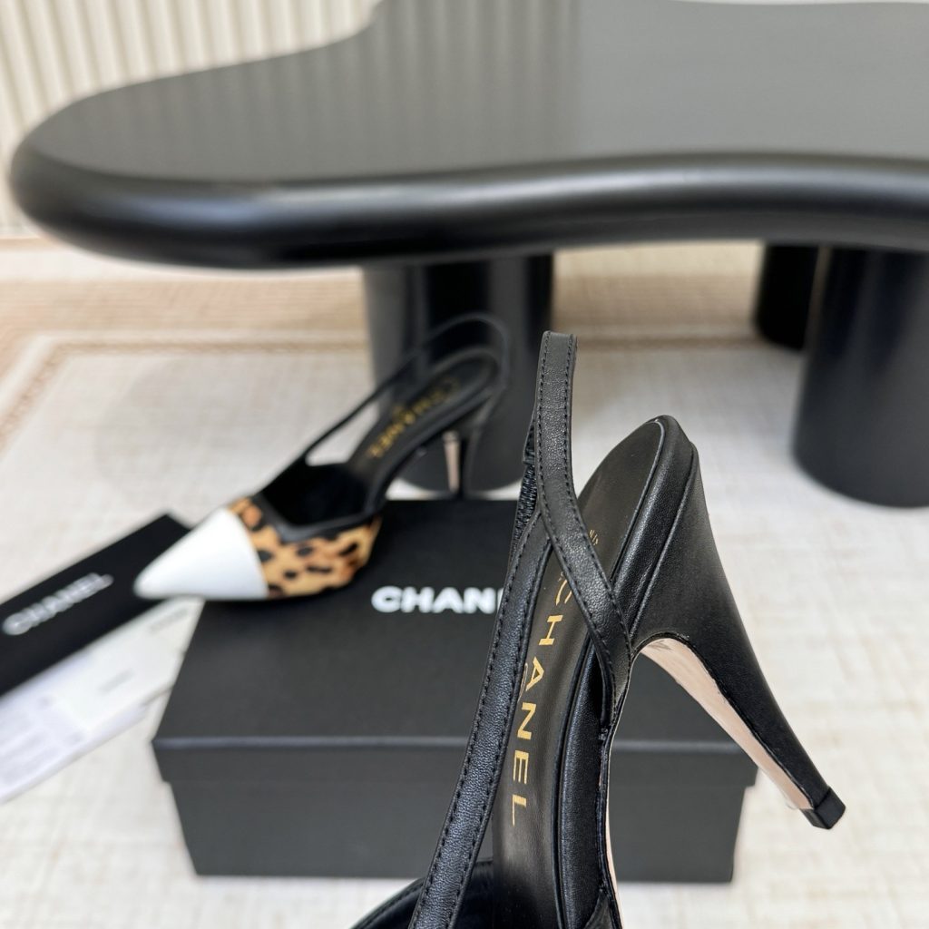 CHANEL Ankle-Strap Flat Sandals in Genuine Lambskin with Calfskin Lining and Durable Rubber Sole