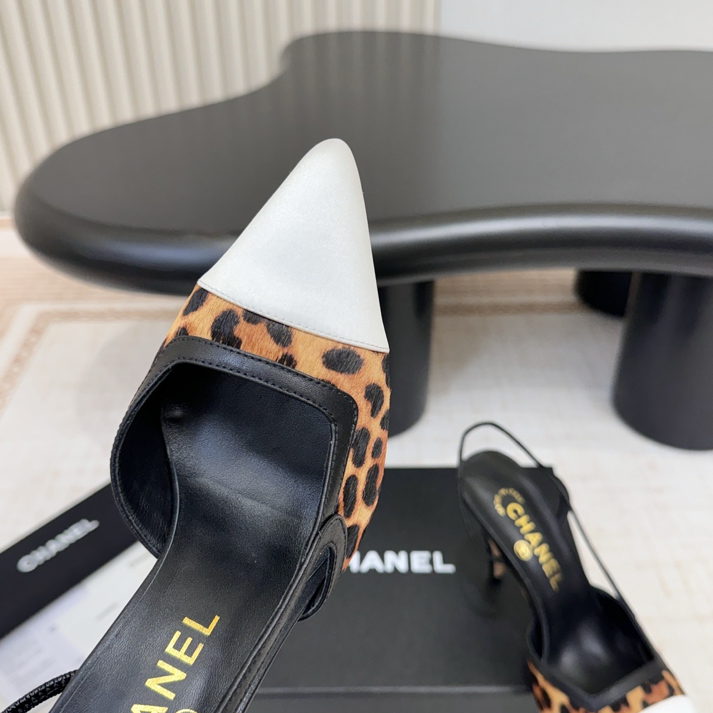 CHANEL Ankle-Strap Flat Sandals in Genuine Lambskin with Calfskin Lining and Durable Rubber Sole