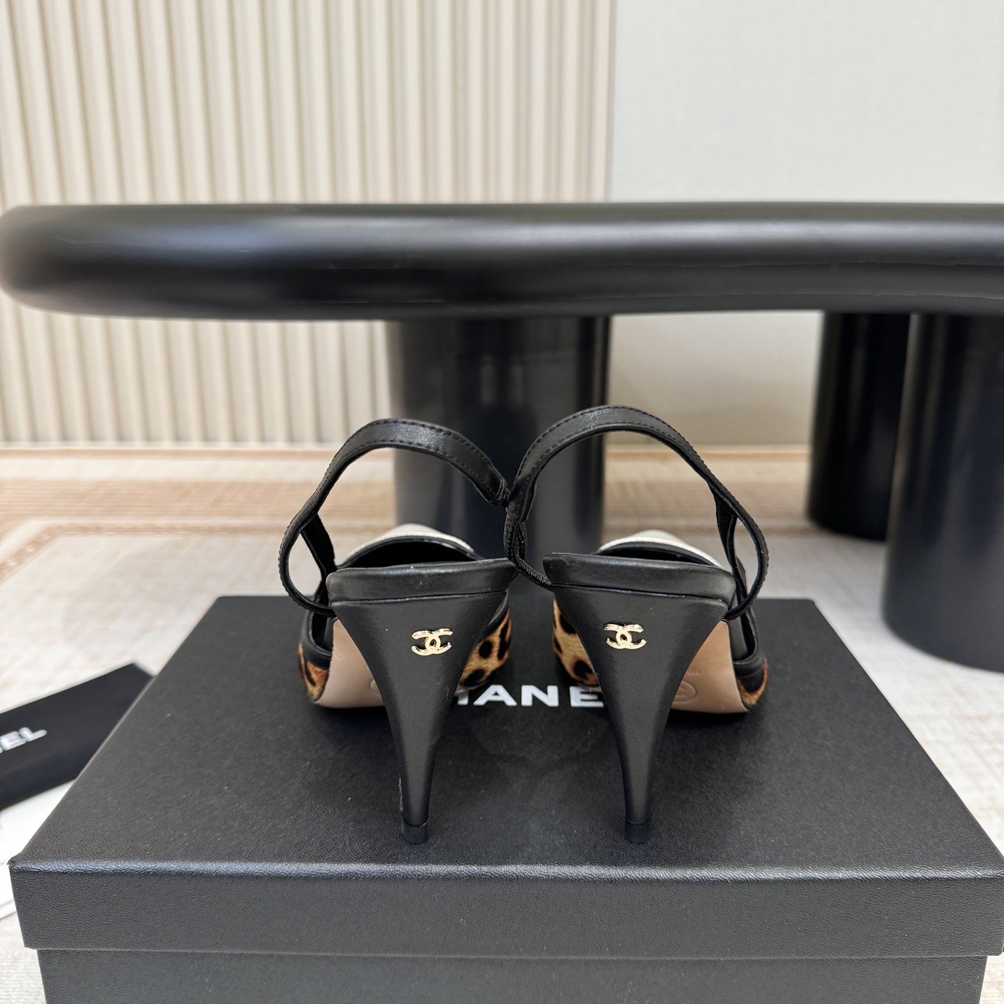 CHANEL Ankle-Strap Flat Sandals in Genuine Lambskin with Calfskin Lining and Durable Rubber Sole