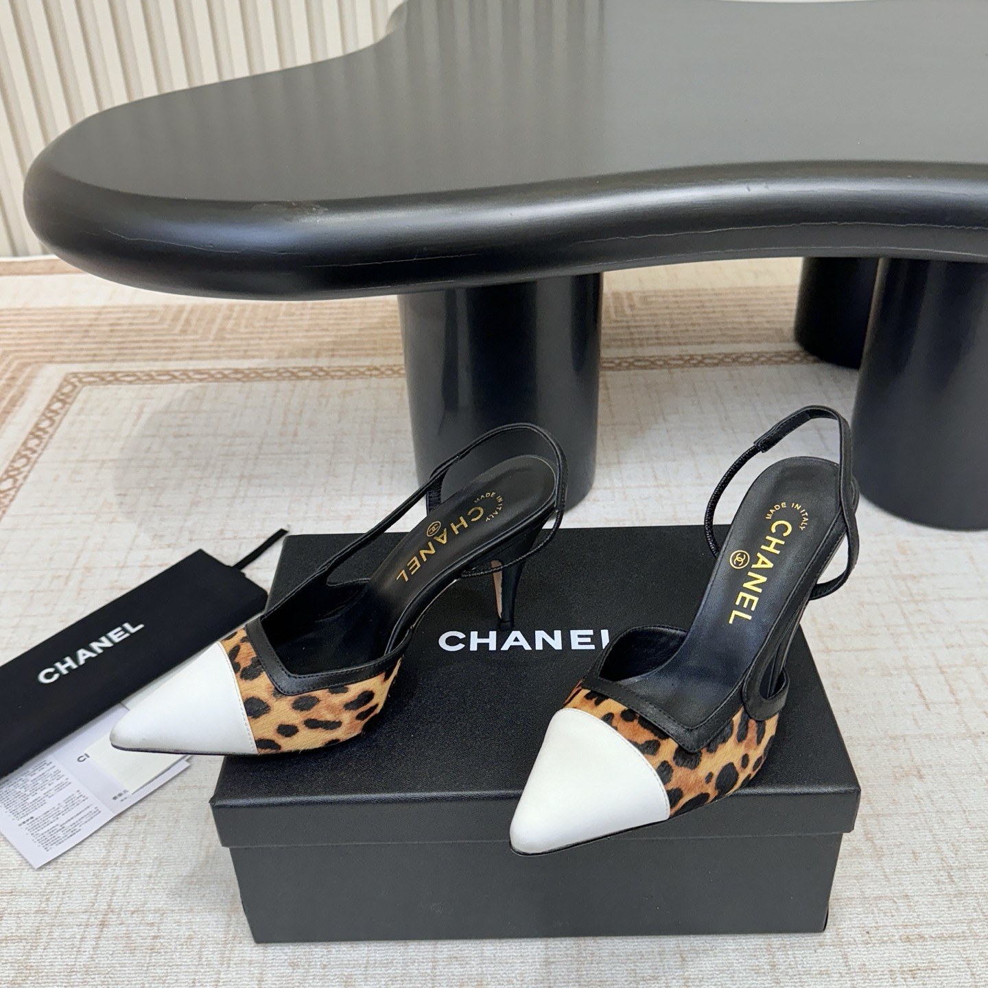 CHANEL Ankle-Strap Flat Sandals in Genuine Lambskin with Calfskin Lining and Durable Rubber Sole