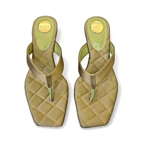 SAINT LAURENT Flat Slide Sandals in Genuine Calfskin with Lambskin Lining and Italian Leather Sole