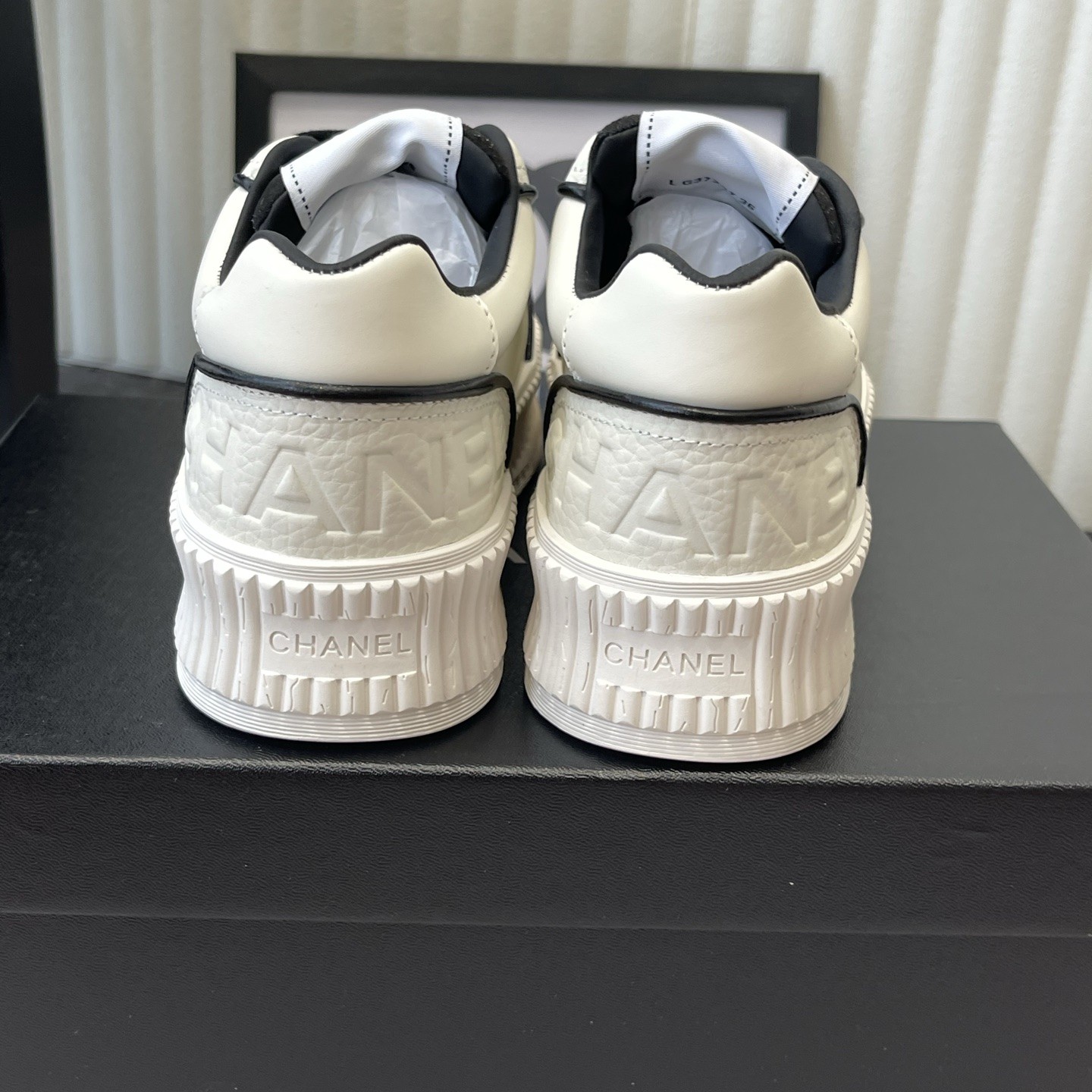 CHANEL Low-Top Casual Sneakers in Genuine Calfskin with Lambskin Lining and Italian Leather Sole