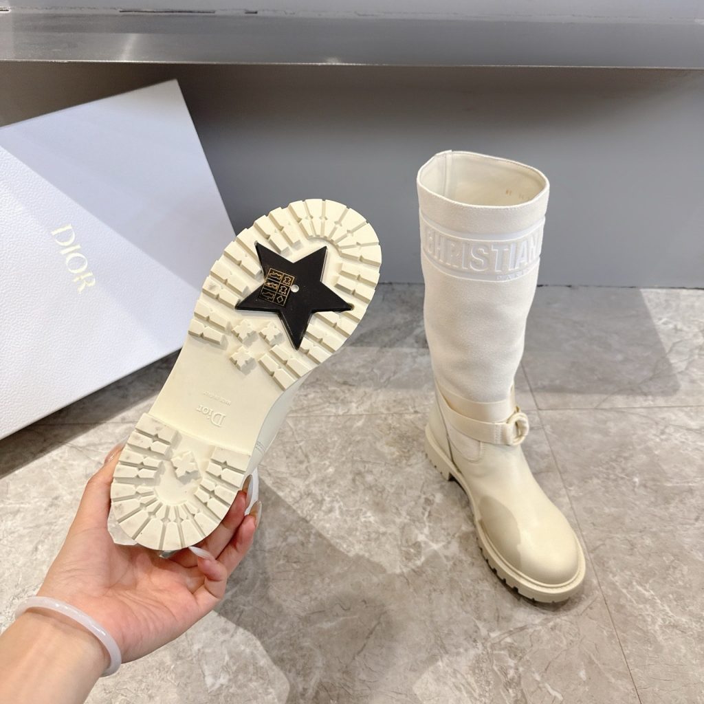 DIOR Sneakers in Premium Leather with Molded Rubber Outsole Genuine Lambskin Lining Italian Suede