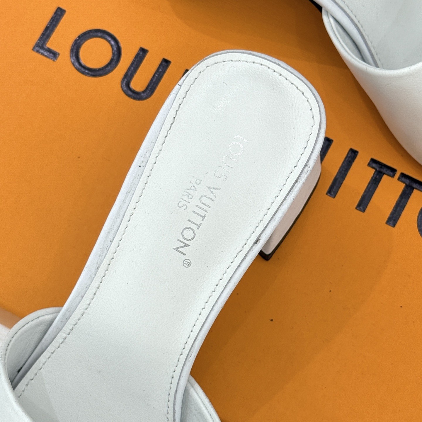 LOUIS VUITTON Flat Slip-On Slippers in Premium Suede with Goatskin Lining and Lightweight TPU Sole