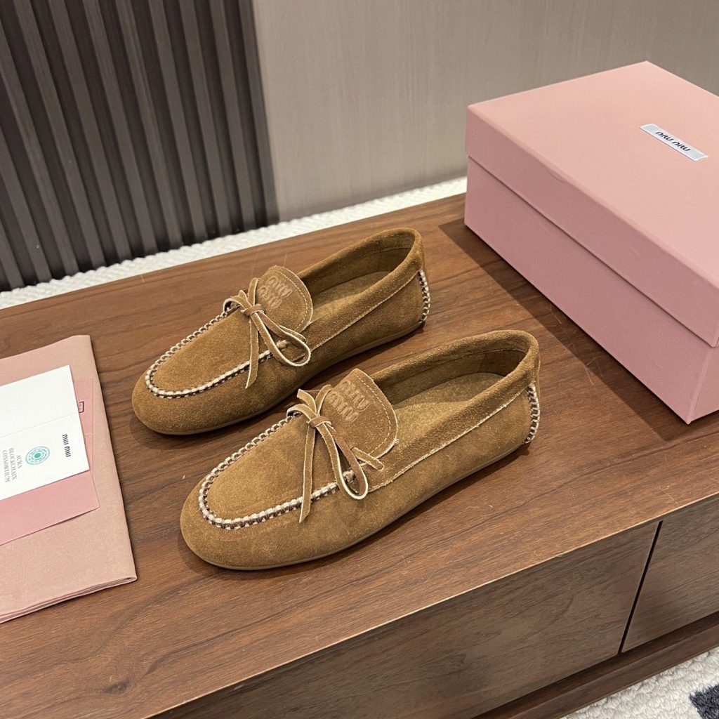 CHANEL Classic Penny Loafers, Premium Leather with Round Toe Slip-On Design and Molded Rubber Sole