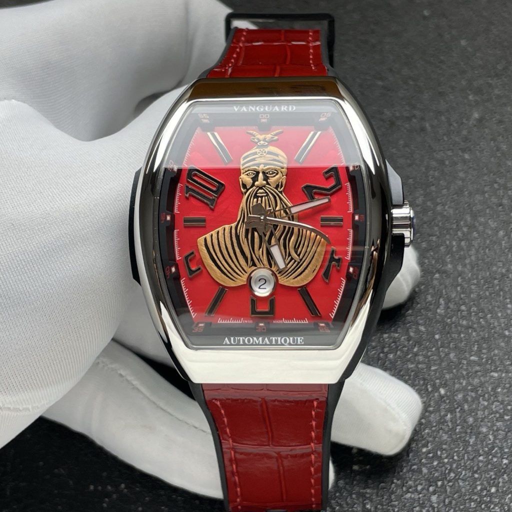 Luxury Timepiece Automatic Watch, Silver Dial Roman Numeral Stainless Steel Case Leather Strap 50m