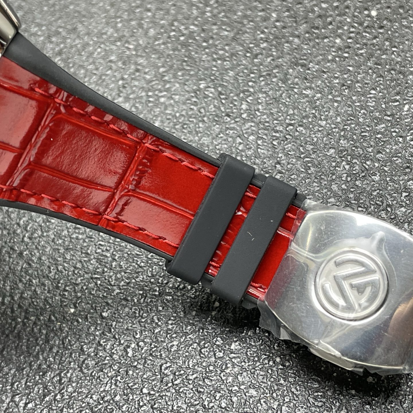 Luxury Timepiece Automatic Watch, Silver Dial Roman Numeral Stainless Steel Case Leather Strap 50m