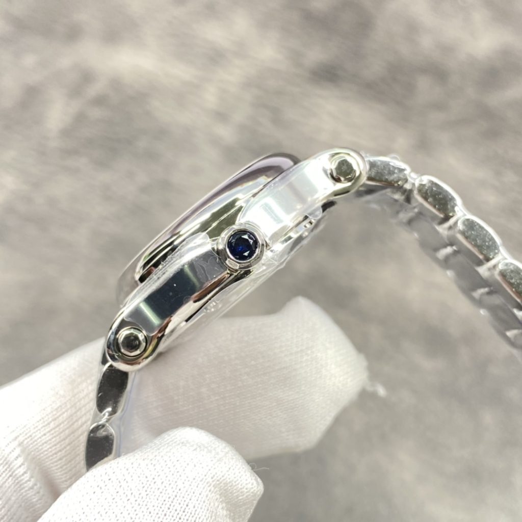 Chopard Happy Style Automatic Watch, White Dial Roman Numeral Stainless Steel Case Metal Bracelet