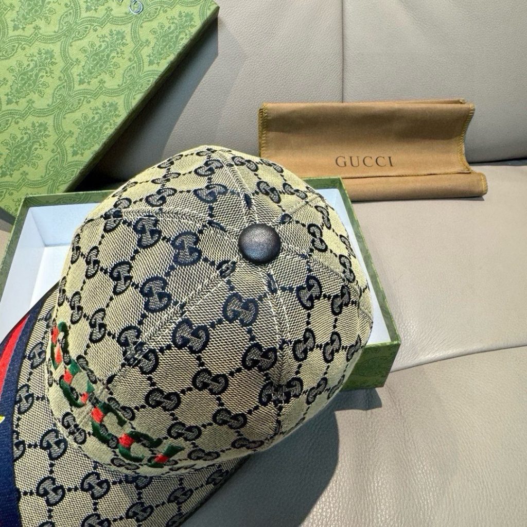 Gucci Hat Leather Adjustable
