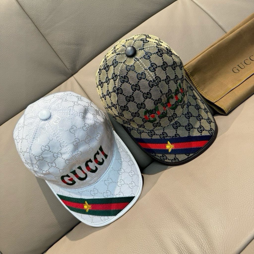 Gucci Hat Leather Adjustable