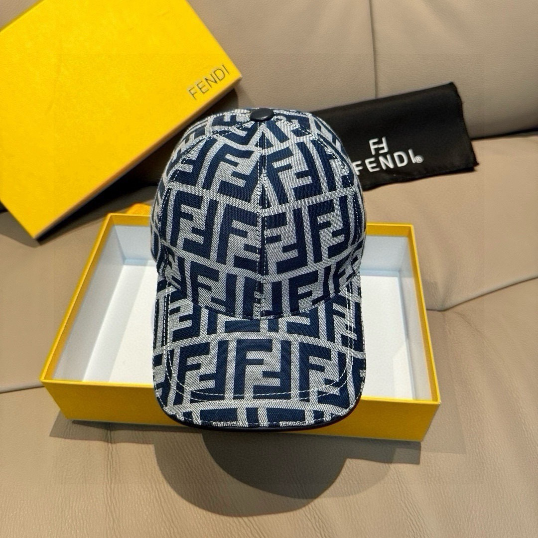Fendi Hat Leather