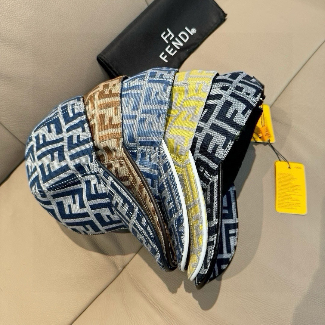 Fendi Hat Leather