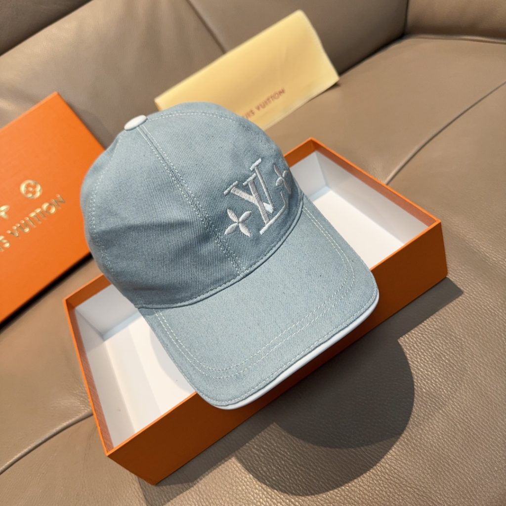 Louis Vuitton Hat Canvas Baseball Cap Structured 6-Panel
