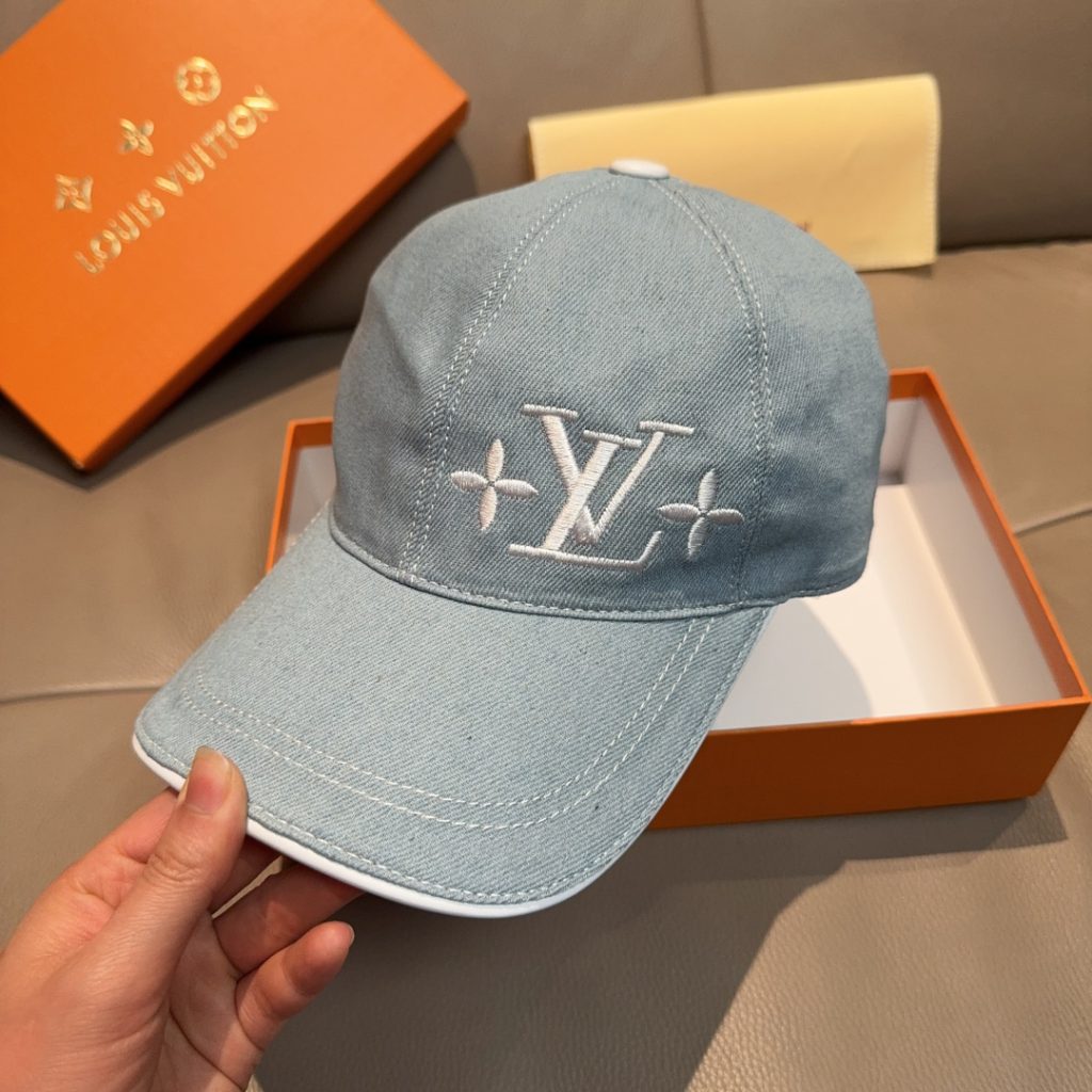 Louis Vuitton Hat Canvas Baseball Cap Structured 6-Panel