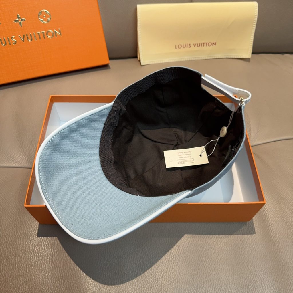 Louis Vuitton Hat Canvas Baseball Cap Structured 6-Panel