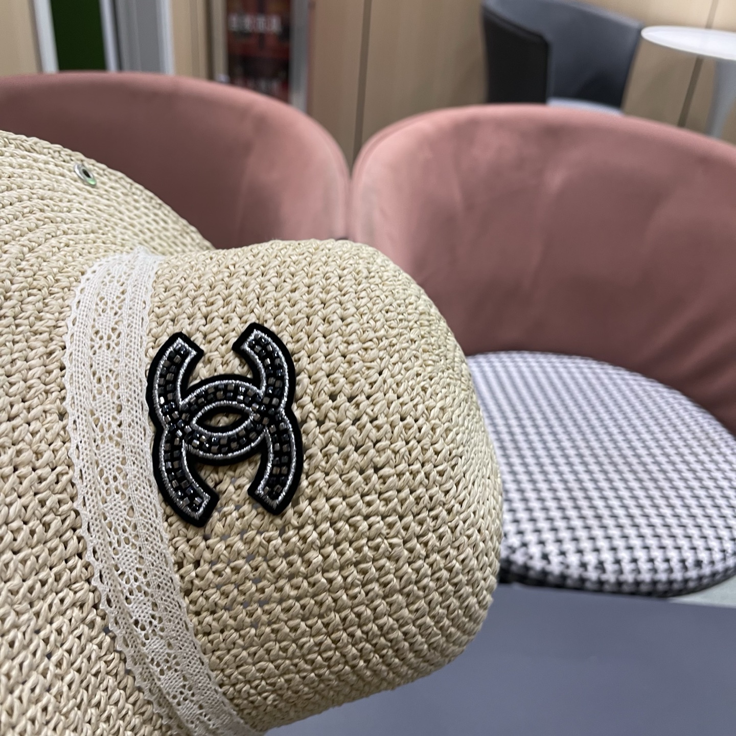 Chanel Hat Double C