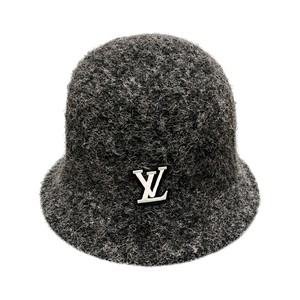 Louis Vuitton Hat Wool Blend Bucket Hat Soft Unstructured