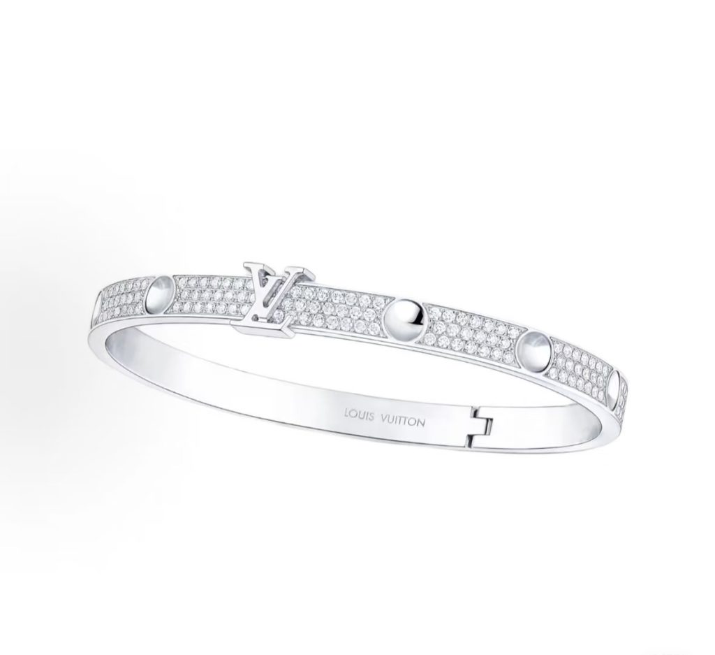 Louis Vuitton Empreinte Bangle Alloy Bracelet