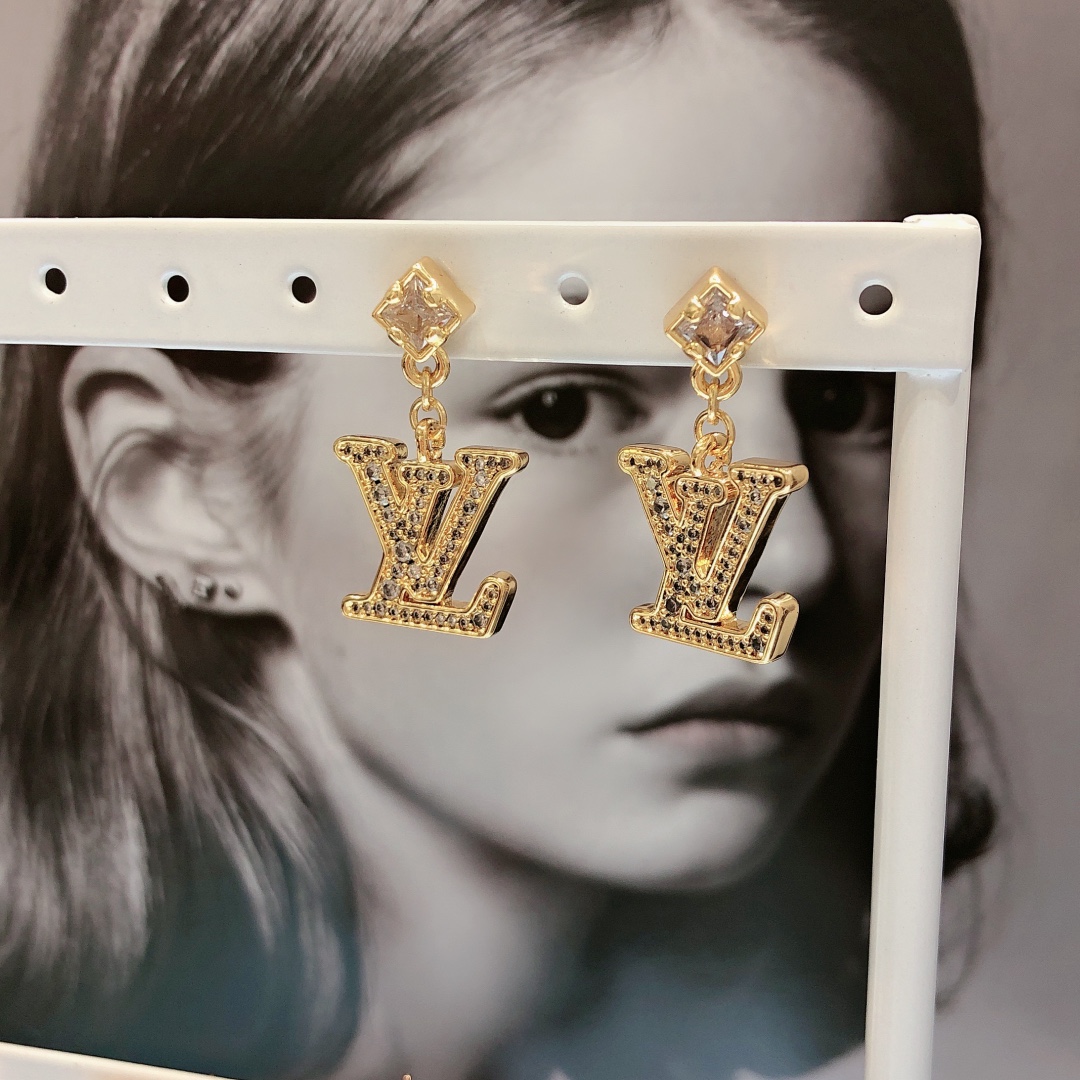 Louis Vuitton Earrings Dangle Earrings