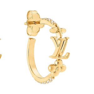 Louis Vuitton Earrings Brass