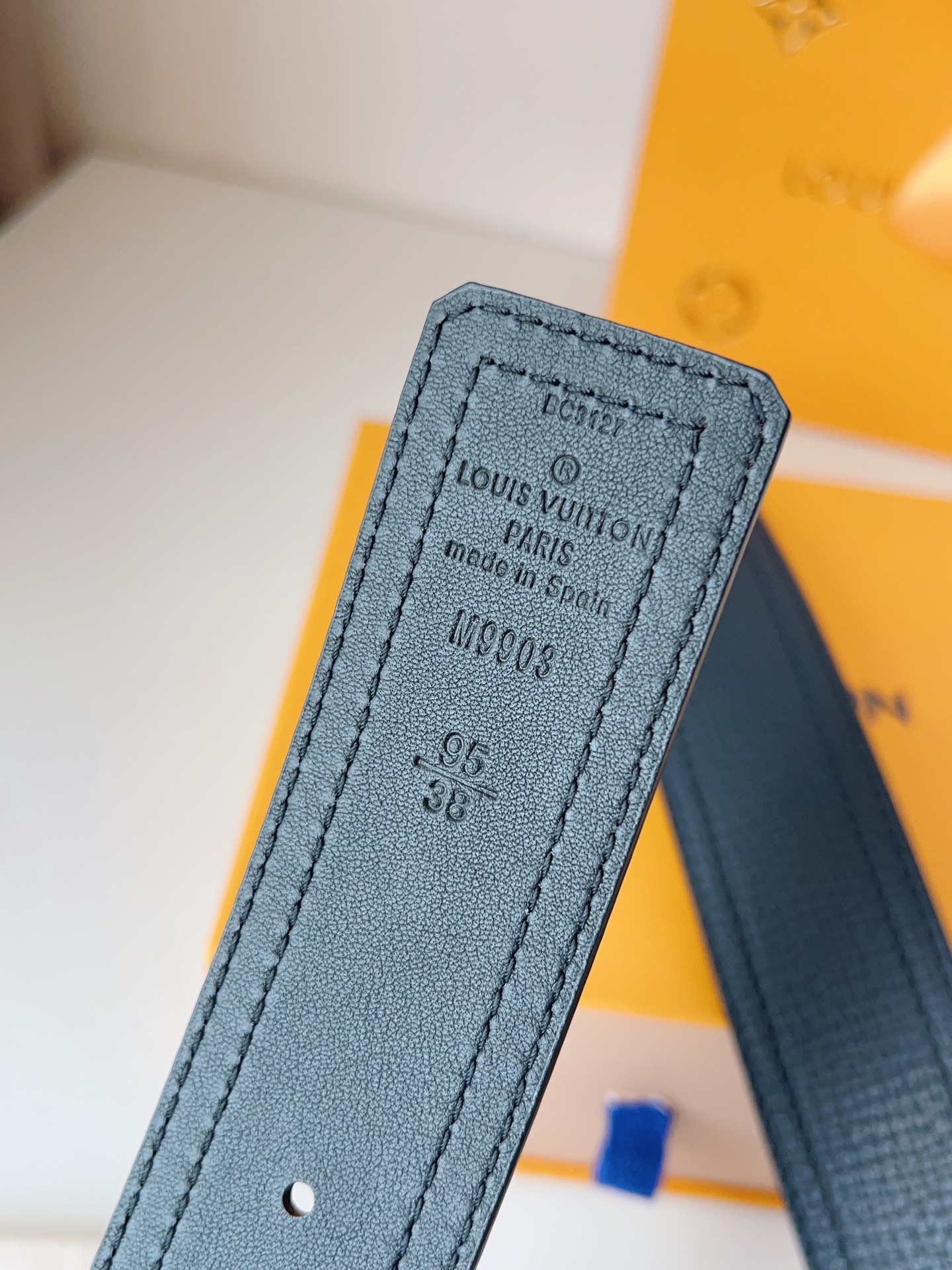 Louis Vuitton Belt Epi leather LV Monogram buckle belt Reversible belt